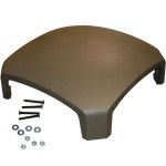 Rubbermaid Dome Top Replacement for Landmark Series Container 35-50 gallon, Driftwood